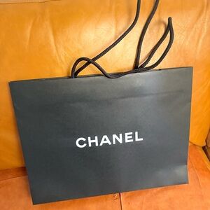 Chanel Black Shopping Bag，one